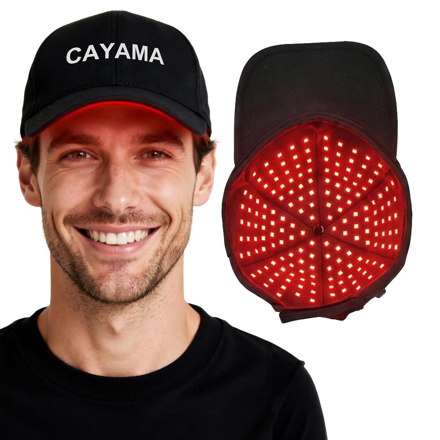 CAYAMA Red Light Hair Growth Cap.jpg